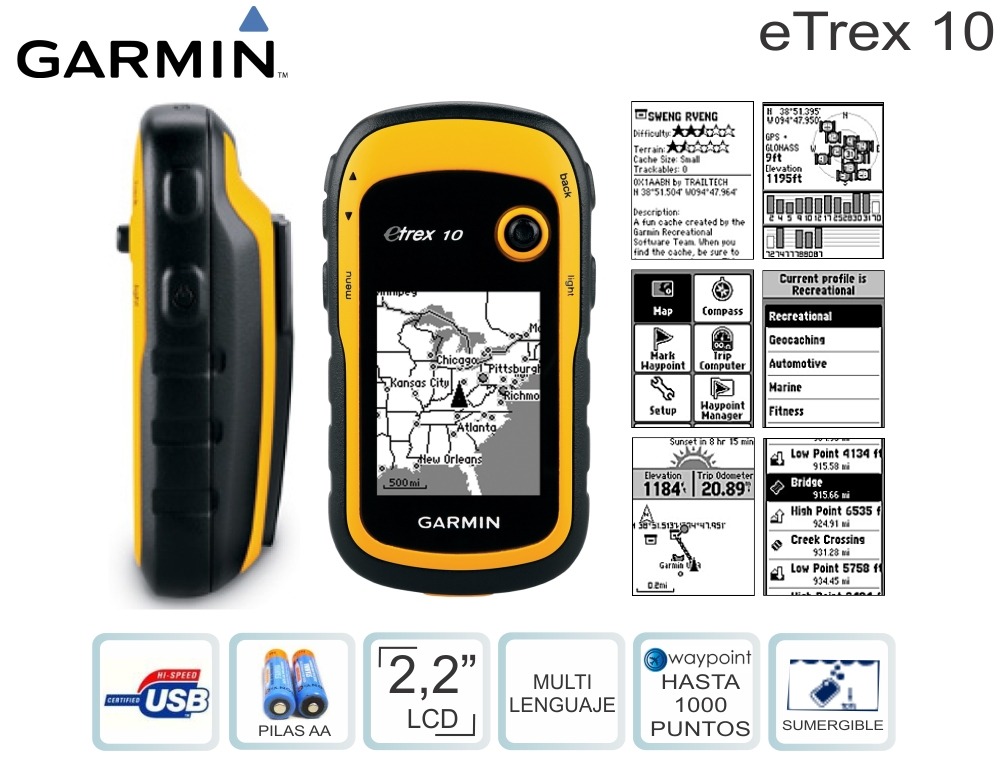 garmin 10 gps