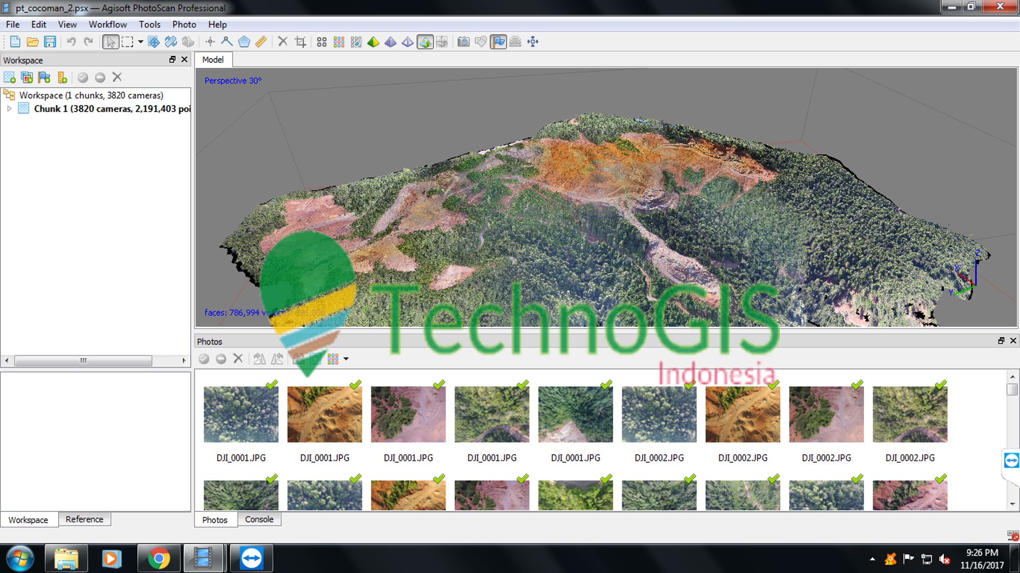 Beberapa sample projek pemetaan uav untuk pertambangan oleh TechnoGIS Indonesia