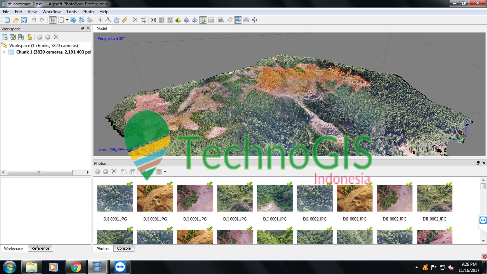 Beberapa sample projek pemetaan uav untuk pertambangan oleh TechnoGIS Indonesia