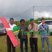 foto udara kasawan danau toba oleh technogis