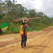 pemotretan udara tambang di kalimantan