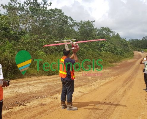 pemotretan udara tambang di kalimantan