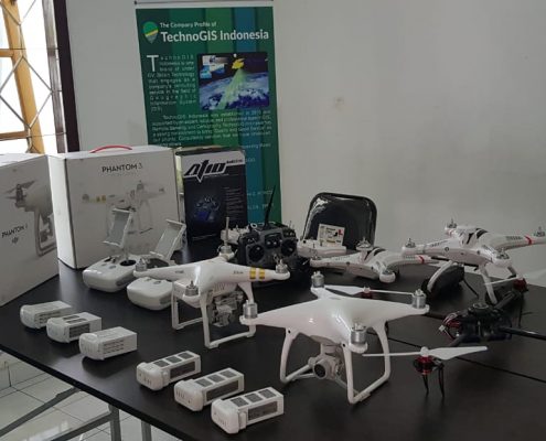 peralatan drone untuk jasa foto udara technogis