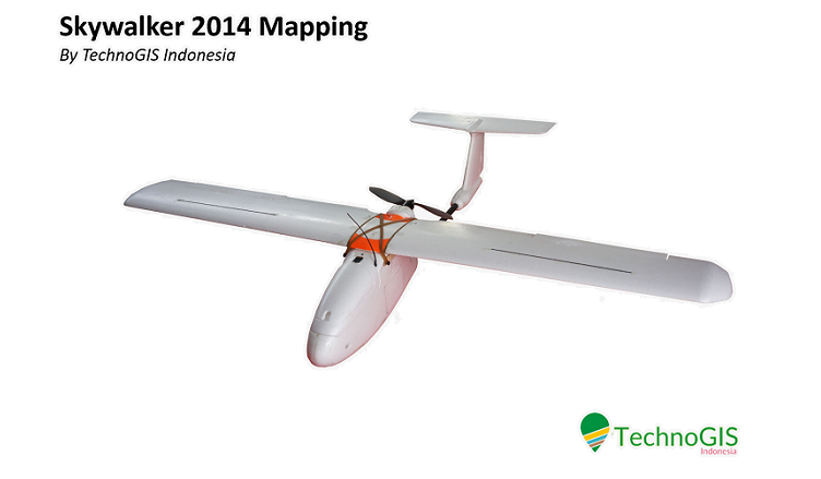 Pesawat UAV Skywalker T-Tail 