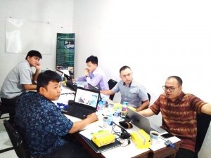pealtihan gis dasar rapp di technogis indonesia 2