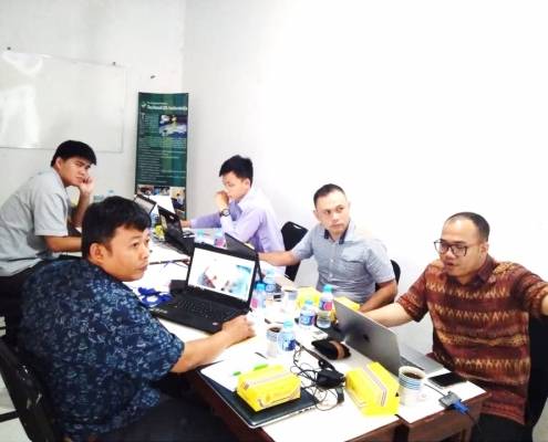 pealtihan gis dasar rapp di technogis indonesia 2