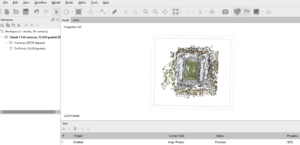 Hasil setelah proses Align Photos