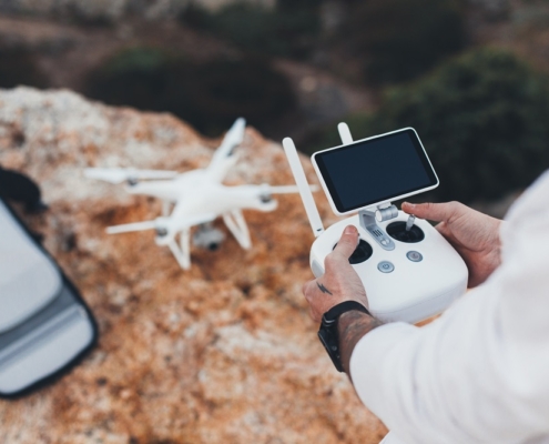 Pemanfaatan Drone Foto Udara Untuk Pemetaan Topografi
