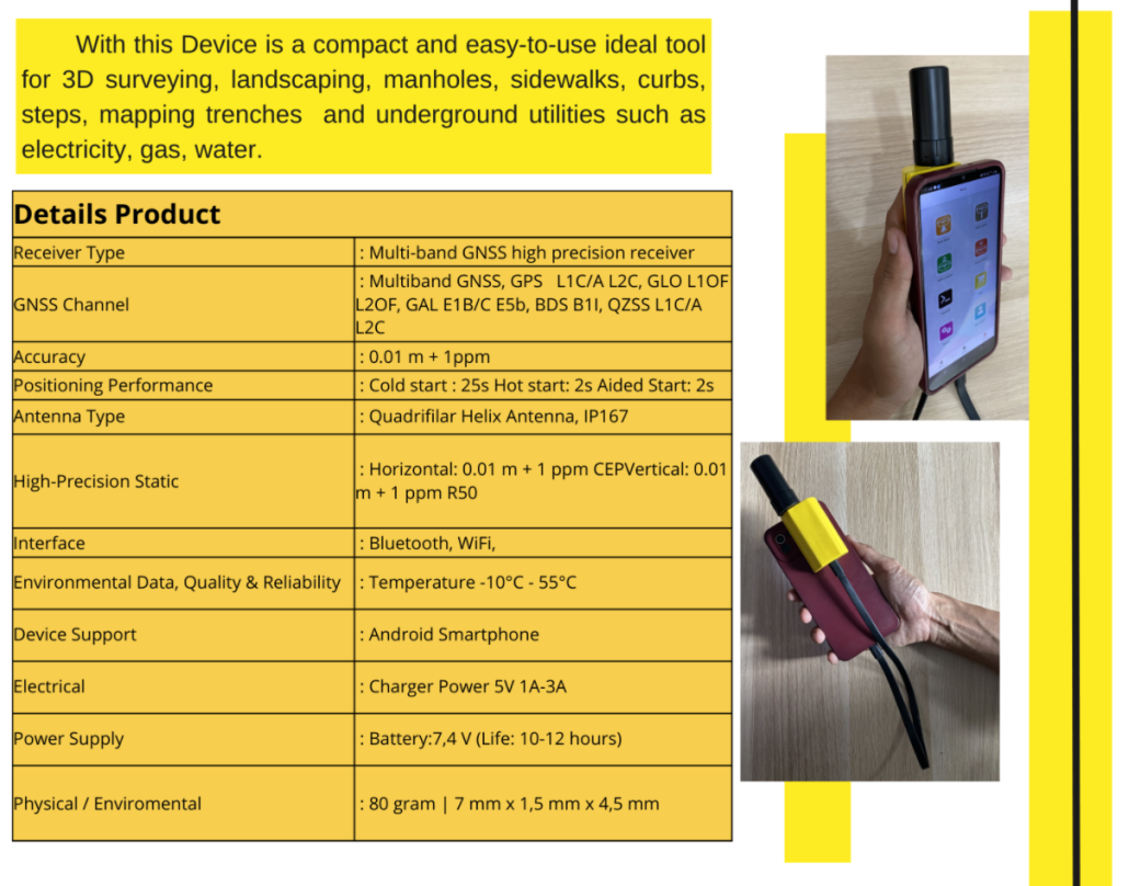 Detail Spesifikasi TGS N2 Mobile RTK