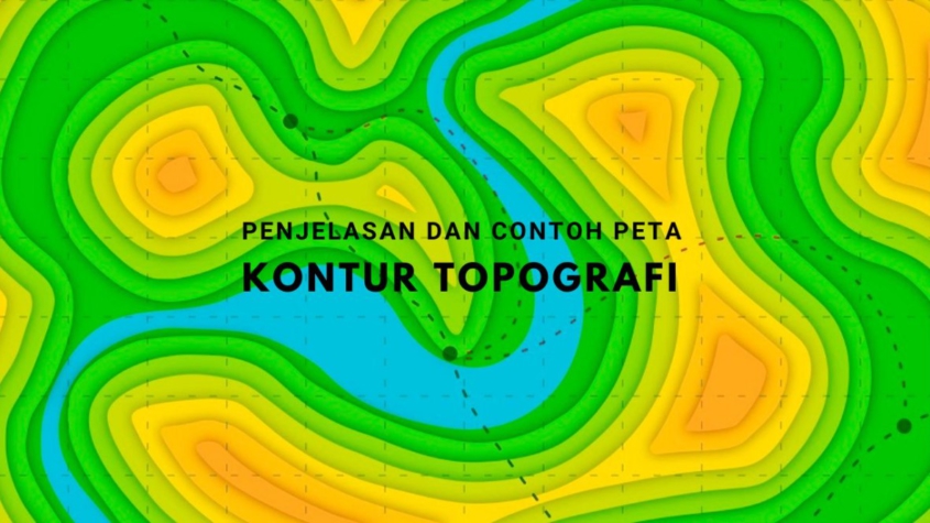 Peta Kontur Topografi dengan Analisis Elevasi Akurat