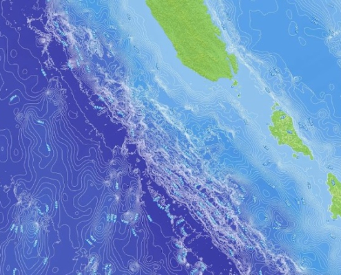 Aplikasi Peta Kedalaman Laut Indonesia Untuk Eksplorasi Maritim